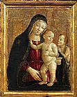 Unknown Artist Madonna con Bambino e San Giovannino by Bartolo painting